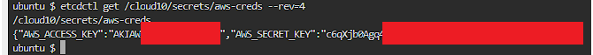 etcdctl output 2