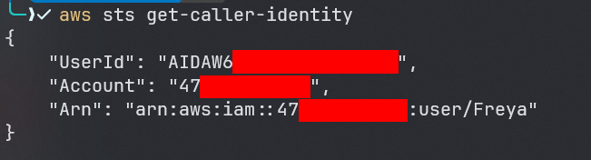 aws user identity